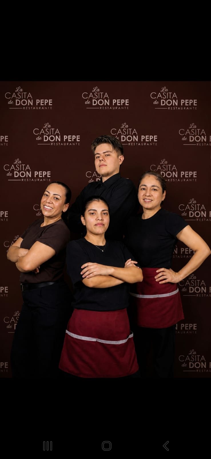 El equipo de La Casita de Don Pepe