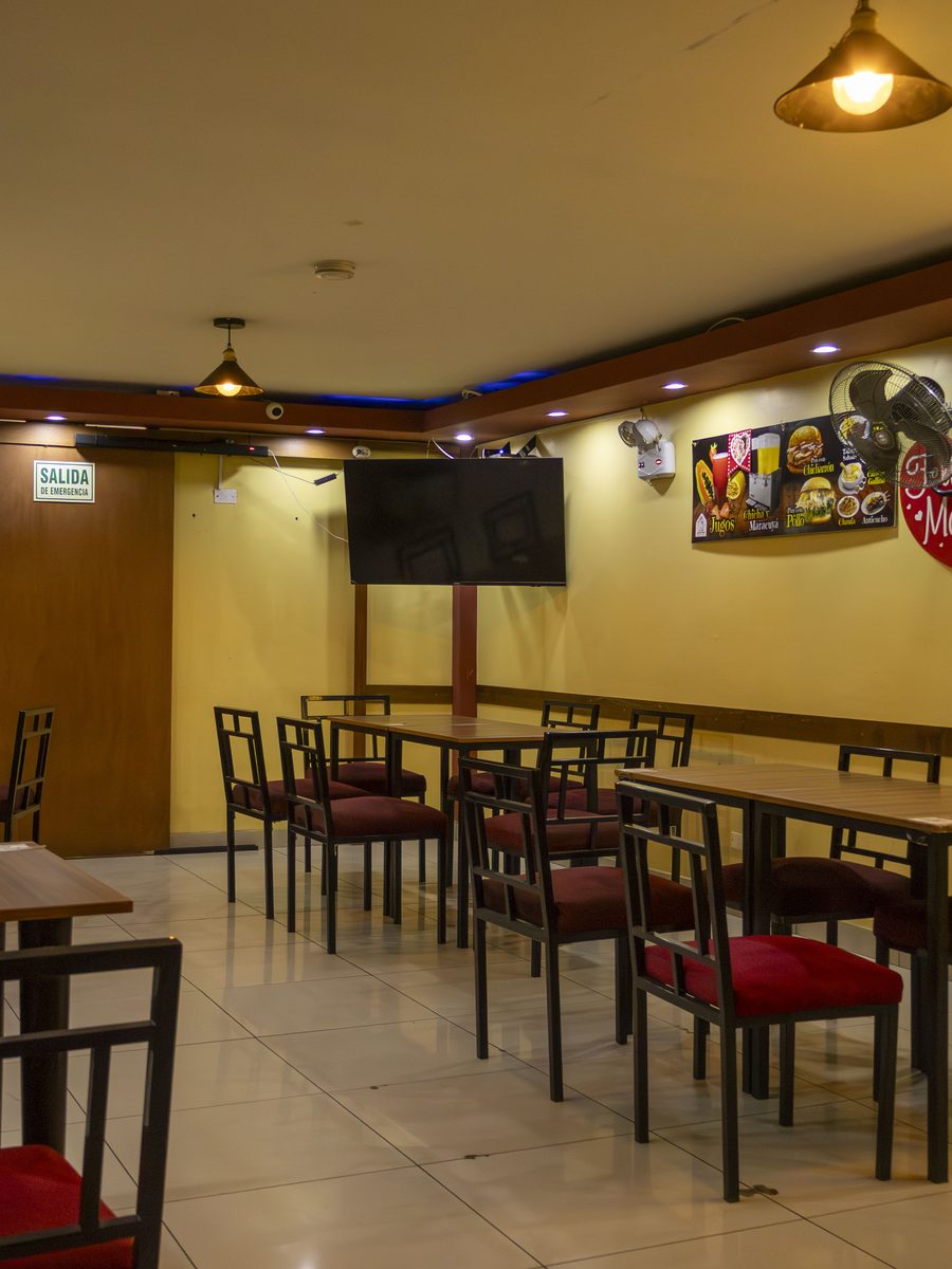 Salón comedor de La Casita de Don Pepe